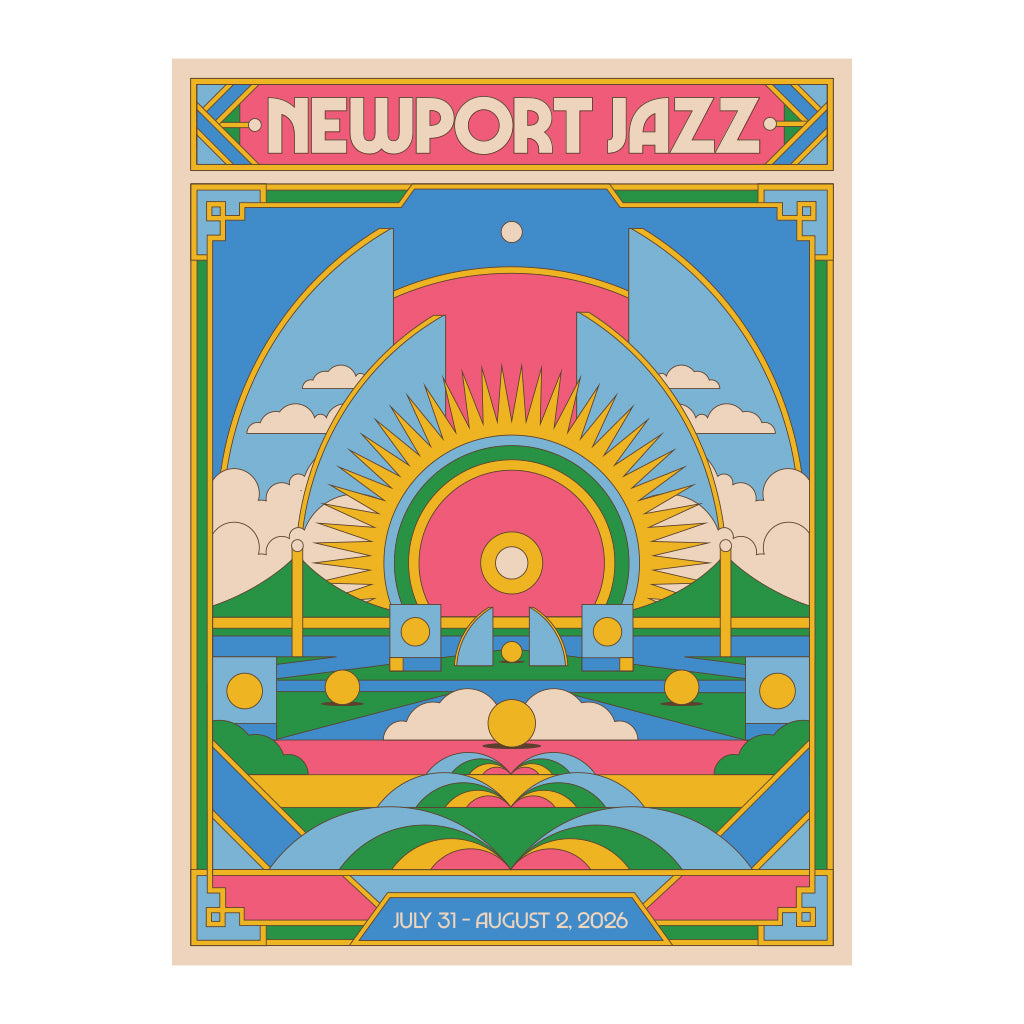 Newport Jazz 2026 Official Poster – Newport Festivals