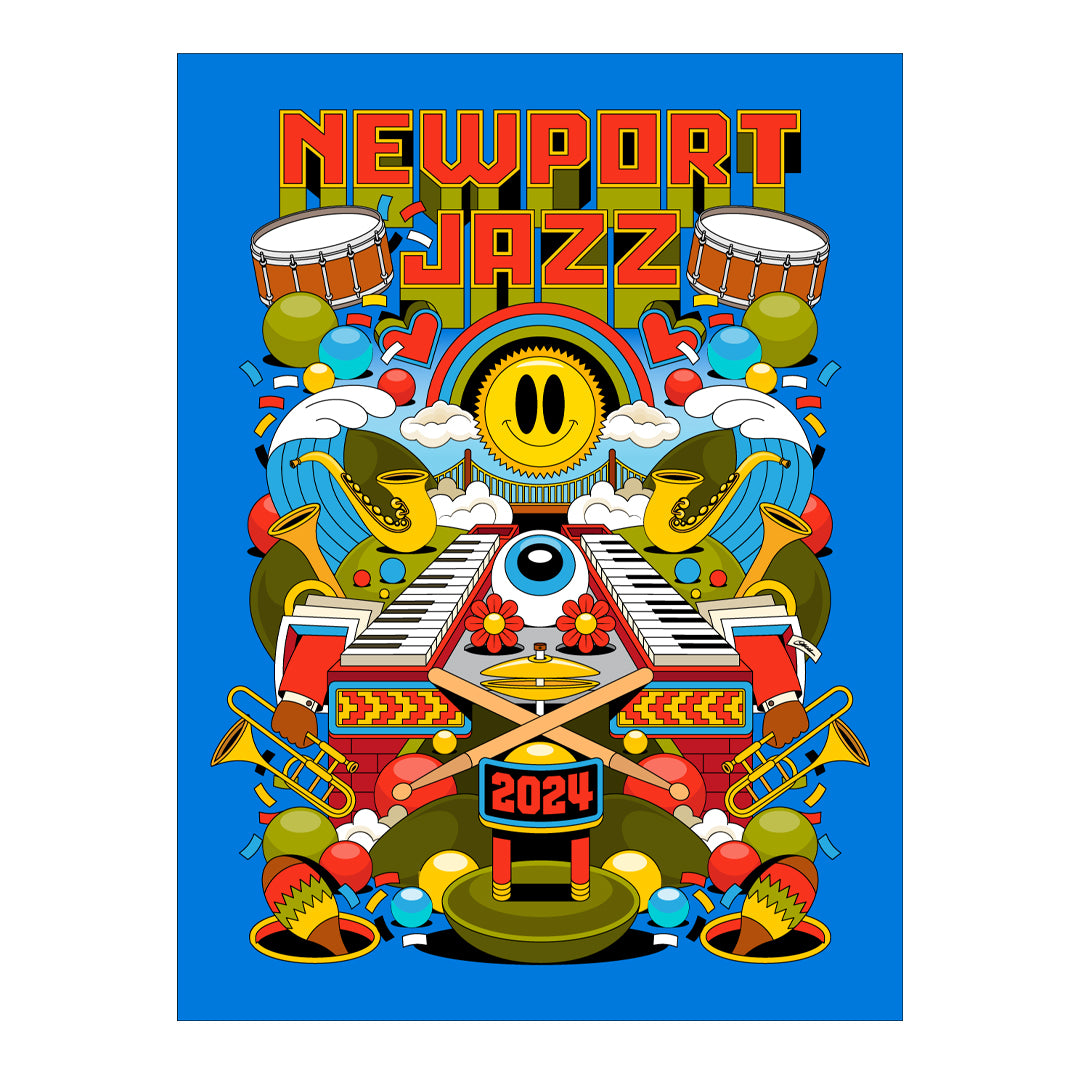 Newport Jazz 2024 Official Poster Newport Festivals