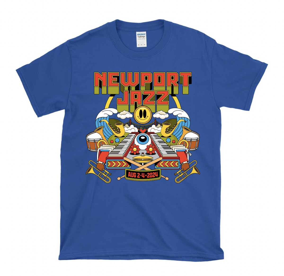 Newport Jazz 2024 Official TShirt Newport Festivals