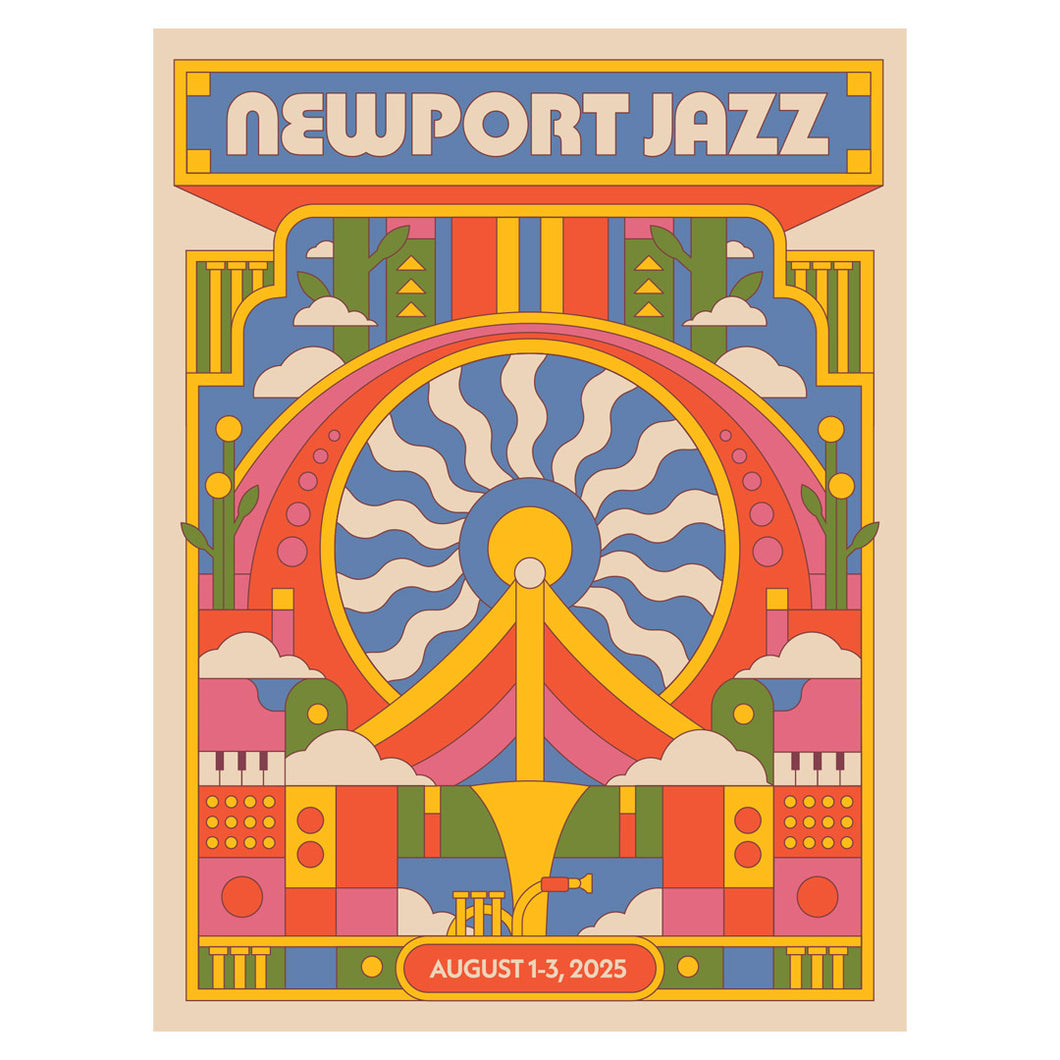 Newport Jazz 2025 Official Poster