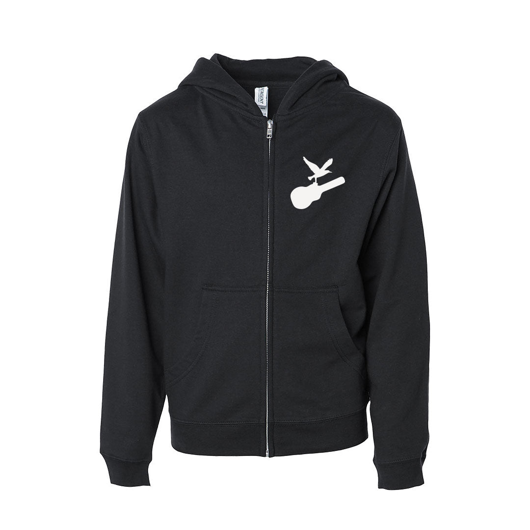 Newport Folk Gull Guitar Zip Hoodie – Newport Festivals