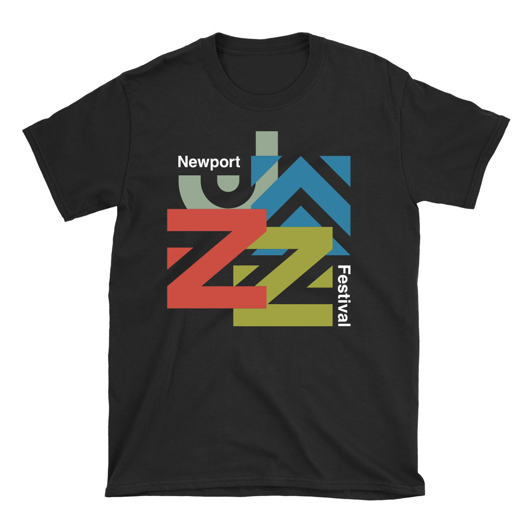 80s Budweiser Newport Jazz Festival Tシャツ Newport Jazz Letterforms T-Shirt – Newport Festivals