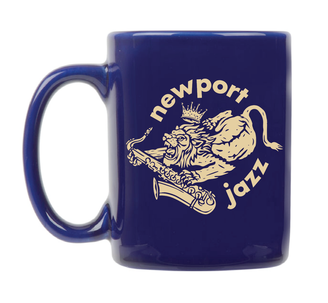 Newport Jazz Lion Coffee Mug