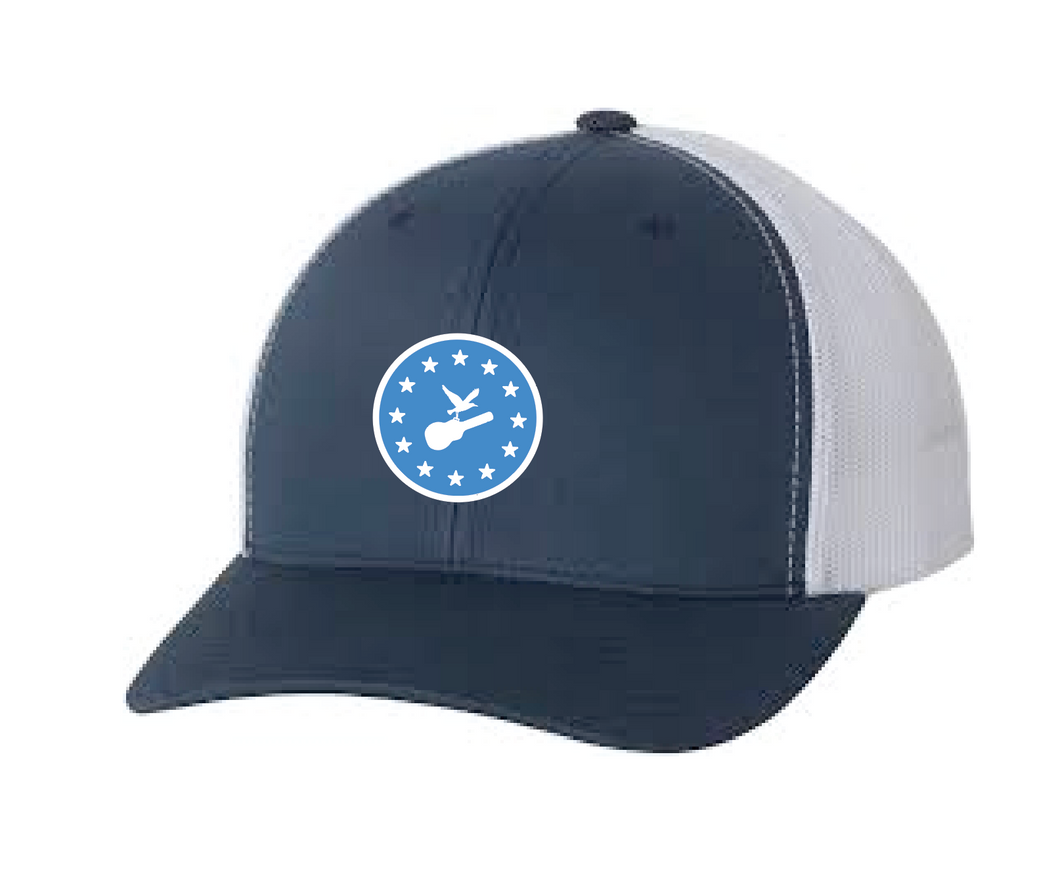 Newport Folk Navy Trucker Hat